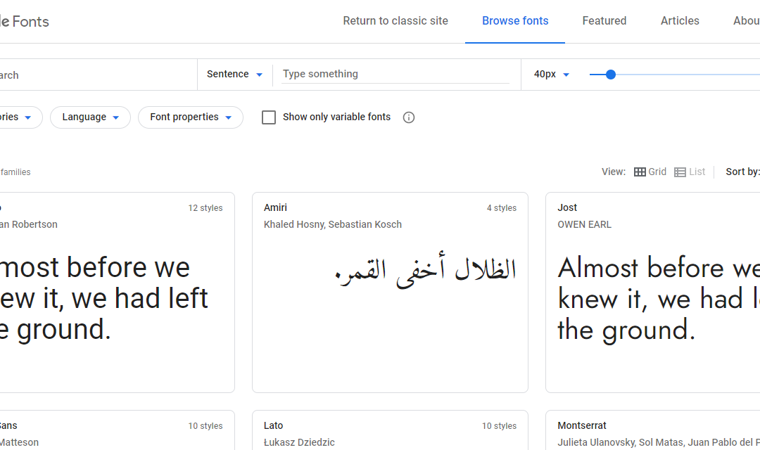 Top 10 Websites to get Free Fonts